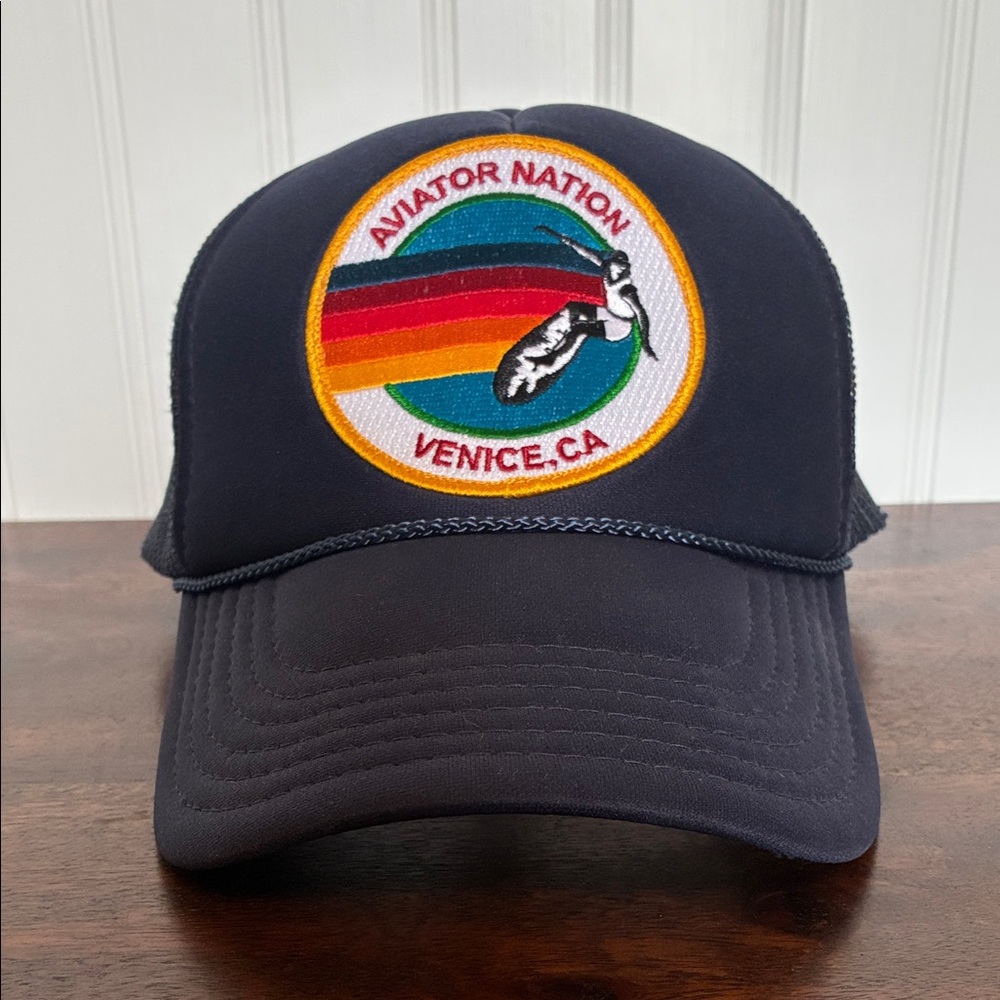 Aviator Nation Embroidered Foam Trucker Hat